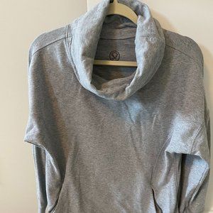 Lululemon light grey sweatshirt
